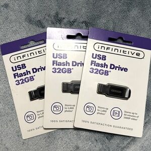 3 pack Infinitive USB flash drive 32GB